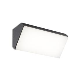 M7070  Solden Horizontal Wall Lamp 9W LED IP65 Outdoor Dark Grey